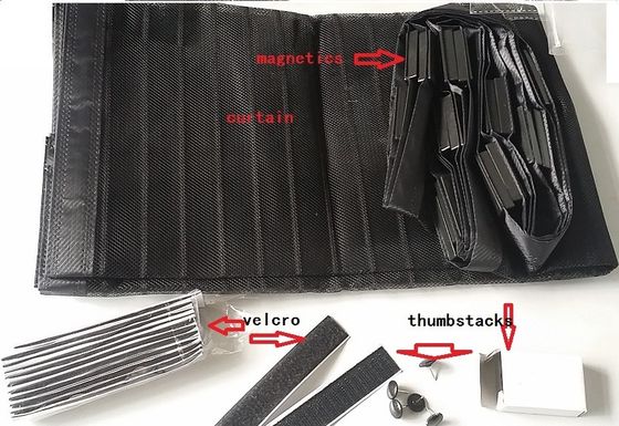 Home/Office/Workshop/Garage Magnetic Mesh Door Curtain Durable and Convenient Opening Magnetics